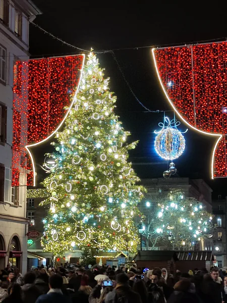 Strasbourg lit up for Christmas